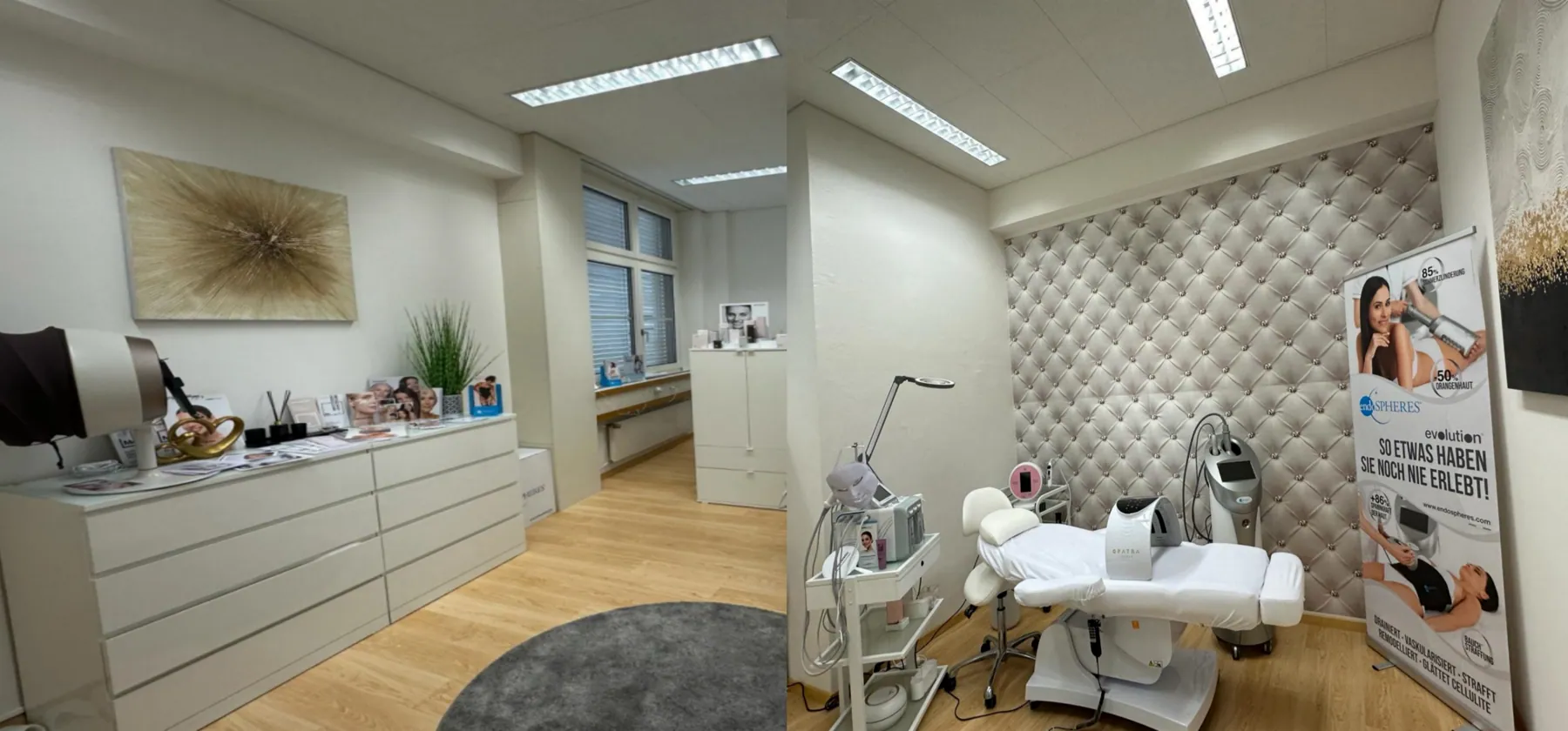 Behandlungsraum im Easy Beauty House